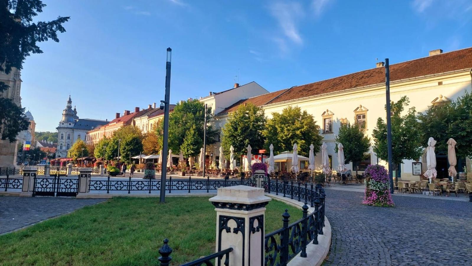 Apartament De Lux Central, P-Ta Matei Corvin Kluż-Napoka Zewnętrze zdjęcie