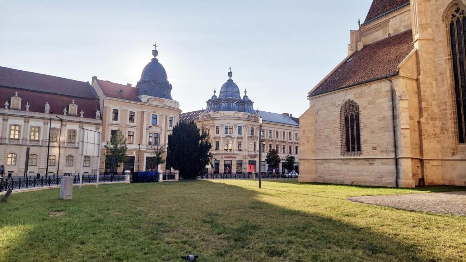 Apartament De Lux Central, P-Ta Matei Corvin Kluż-Napoka Zewnętrze zdjęcie