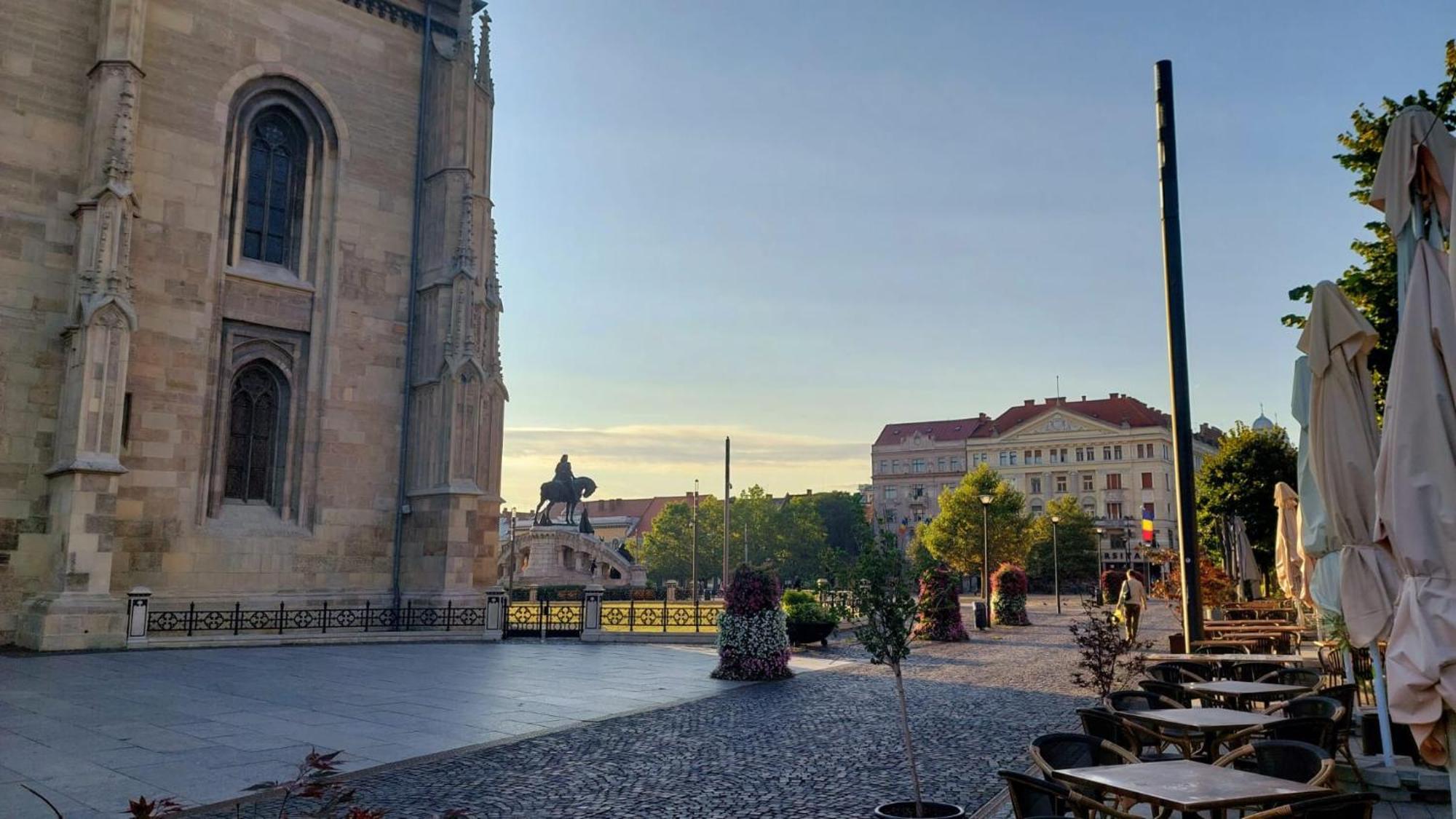Apartament De Lux Central, P-Ta Matei Corvin Kluż-Napoka Zewnętrze zdjęcie